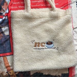 nct kpop fuzzy tote bag
